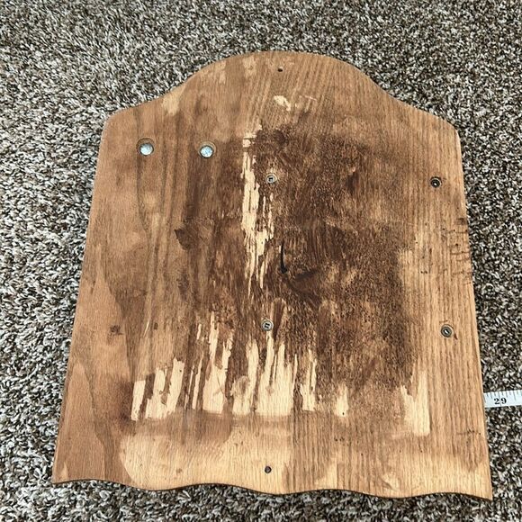 Vintage Rustic Mailbox Wall Hanging Letter Organizer Handmade Hook Holder - Picture 10 of 11